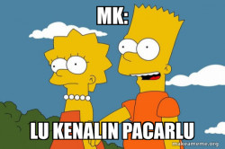 Bart and Lisa Chat