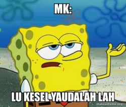 Tough SpongeBob