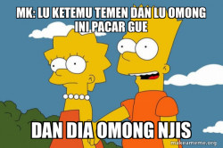 Bart and Lisa Chat