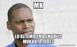 Confused Black Man