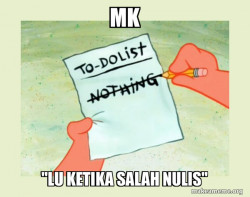 To Do List - Nothing