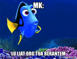 Dory from Nemo  (5 second memory)