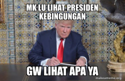 Donald Trump Writing Speech