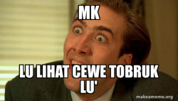 Sarcastic Nicholas Cage