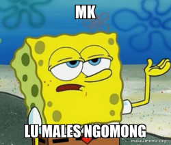 Tough SpongeBob