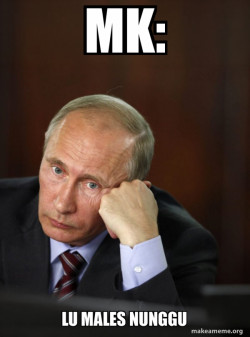 Contemplative Putin