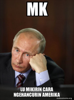 Contemplative Putin