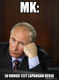 Contemplative Putin