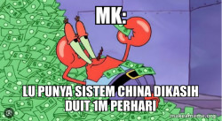 Mr Krabs Money