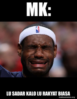 Lebron Crying