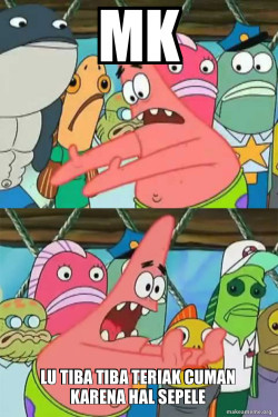 Push It Somewhere Else Patrick