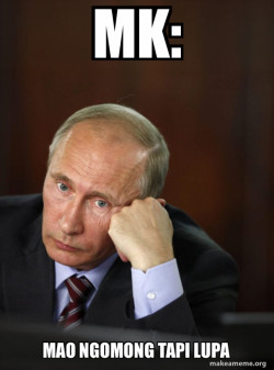 Contemplative Putin