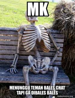 Waiting Skeleton