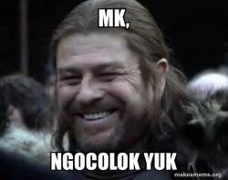 Happy Ned Stark Meme