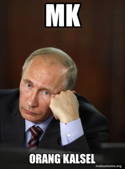 Contemplative Putin