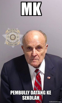 Rudy Giuliani Mugshot