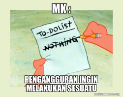 To Do List - Nothing