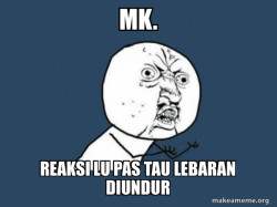 Y U No