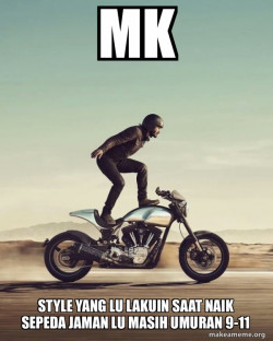 Keanu Reeves Stunt Bike
