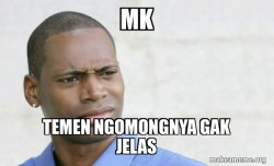 Confused Black Man