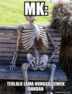 Waiting Skeleton