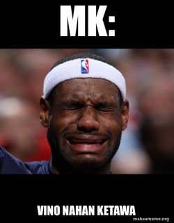 Lebron Crying