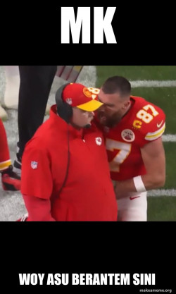 Travis Kelce and Coach