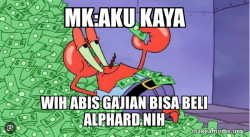 Mr Krabs Money