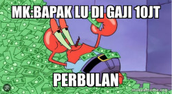 Mr Krabs Money