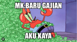 Mr Krabs Money
