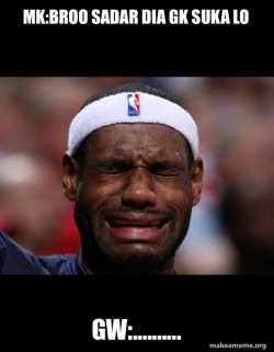 Lebron Crying