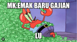 Mr Krabs Money
