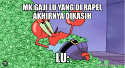 Mr Krabs Money