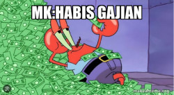 Mr Krabs Money