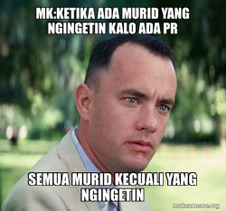 Forrest Gump just like that