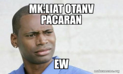 Confused Black Man