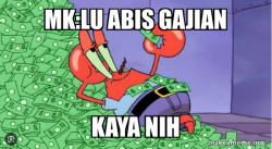 Mr Krabs Money