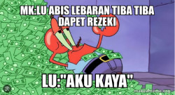 Mr Krabs Money