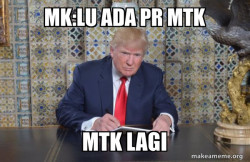 Donald Trump Writing Speech