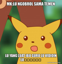 Surprised Pikachu