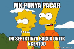 Bart and Lisa Chat