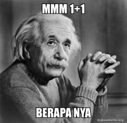 Serious Albert Einstein