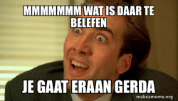 Sarcastic Nicholas Cage