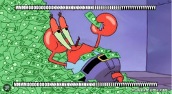 Mr Krabs Money