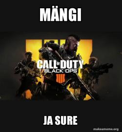 COD - Call of Duty Black OPs 4 Meme