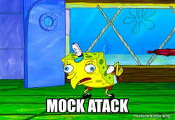 Mocking SpongeBob