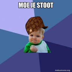 Scumbag Success Kid