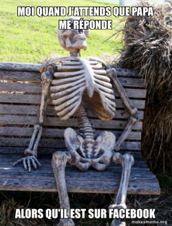 Waiting Skeleton