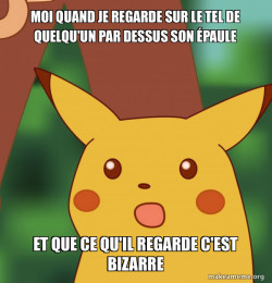 Surprised Pikachu