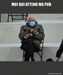 Bernie Sanders at the Inauguration